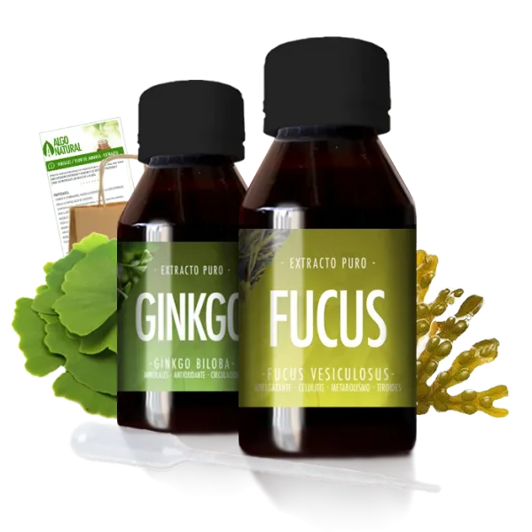 Alga Fucus + Ginkgo Biloba