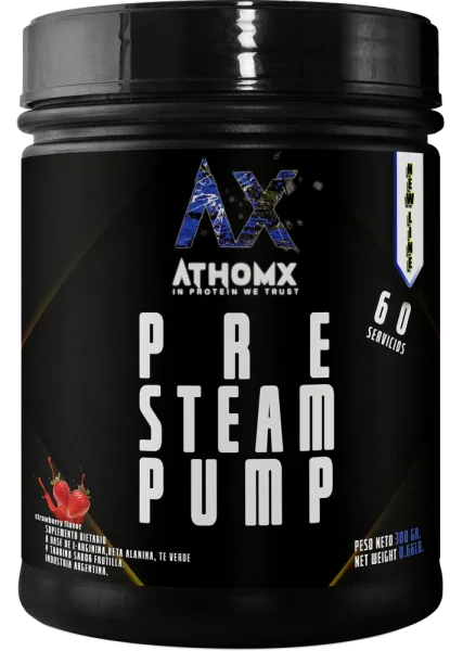 Pre Steam Pump AthomX Pre Entreno 60 Servings 300 Gr