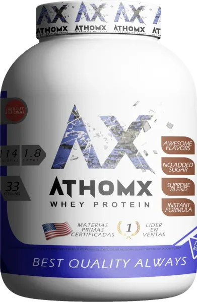 Whey Protein 80% Concentrada Pote 1 Kg