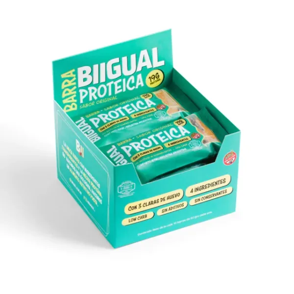 Barra Proteica Natural Sabor Original (19g Proteína)