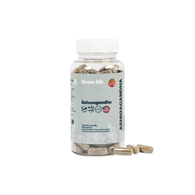 Ashwagandha · Equilibrio Hormonal · Cápsulas