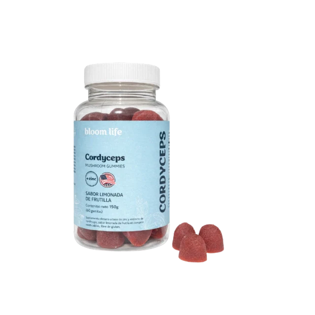 Cordyceps · Energía Sostenida · Gummies