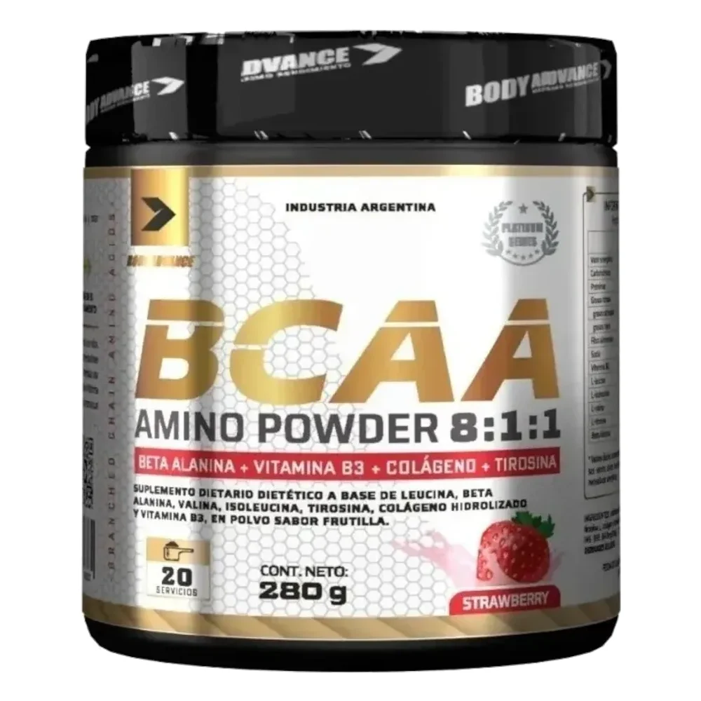 Bcaa 8:1:1 Powder - Frutilla