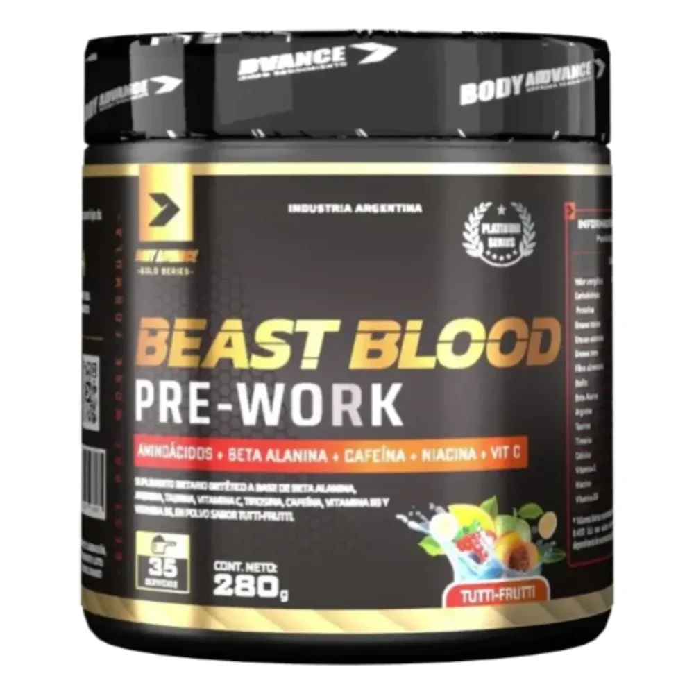 BEAST BLOOD - PRE ENTRENO - MULTIFRUTA