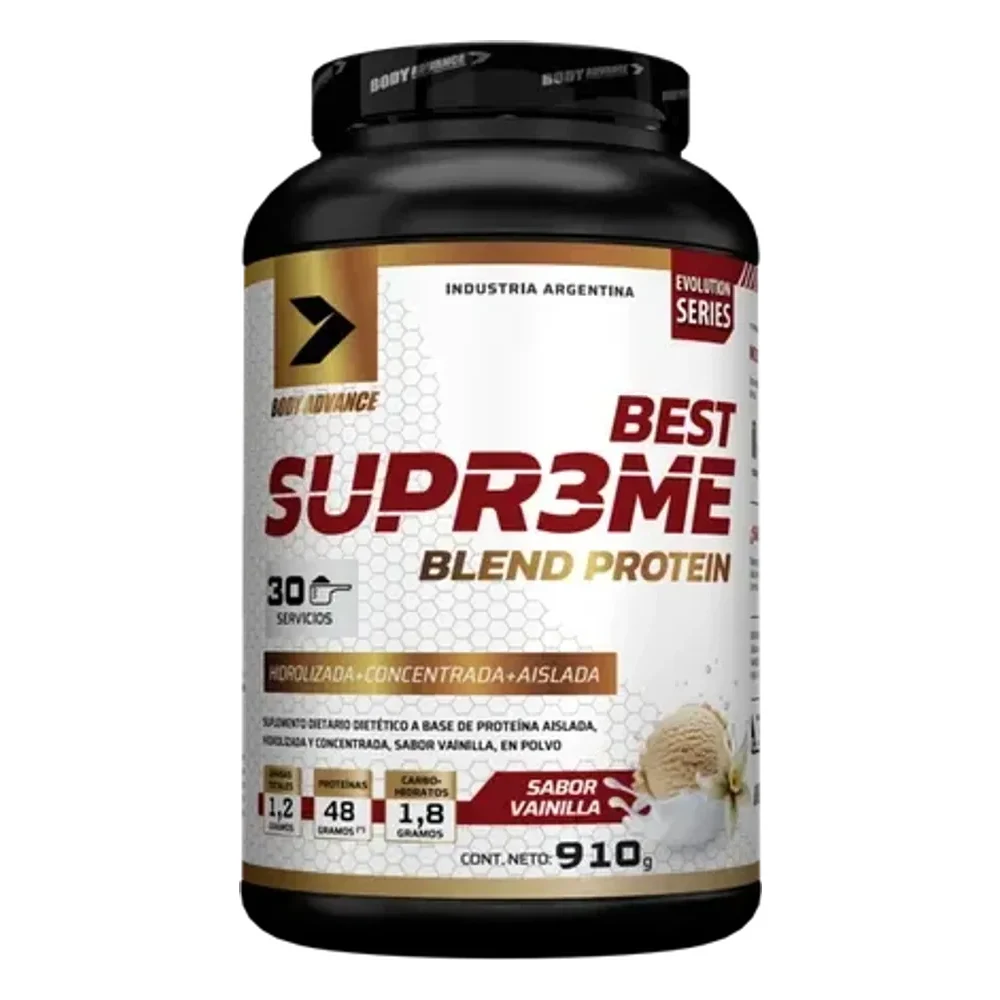 BEST SUPR3ME BLEND 910GRS VAINILLA