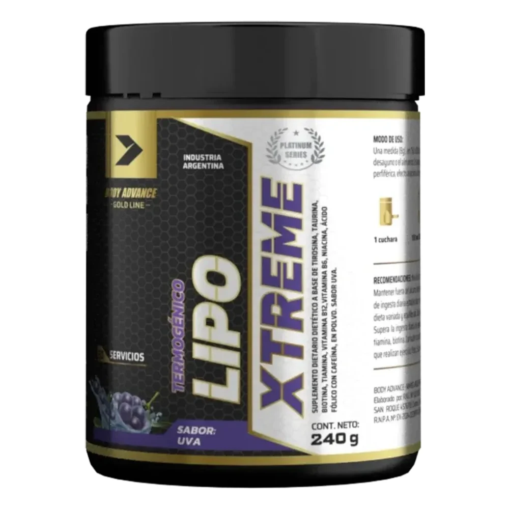 LIPO XTREME POLVO - 240 gr - UVA