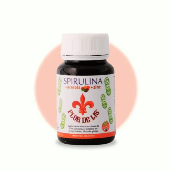 Flor de Lis Spirulina con Acerola y Zinc