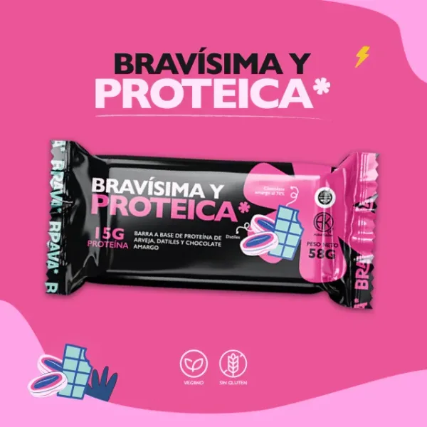 Bravísima - Barra Proteica Cacao