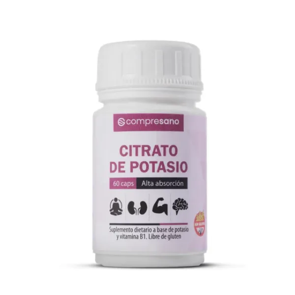 Citrato de Potasio 60 cápsulas
