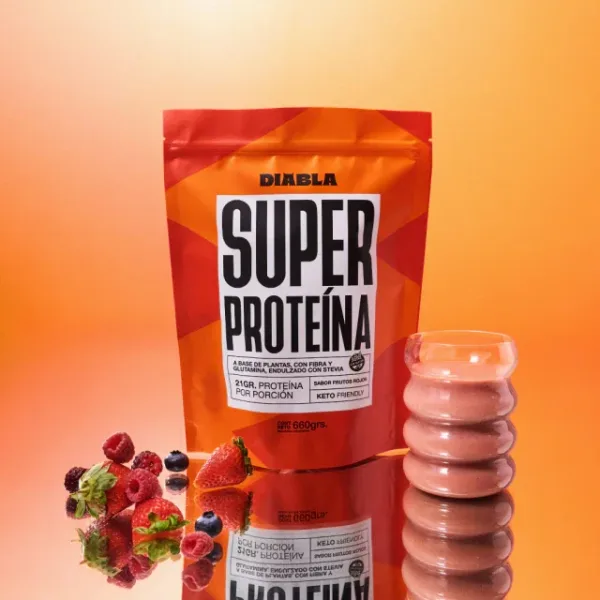 Super Proteina Frutos Rojos