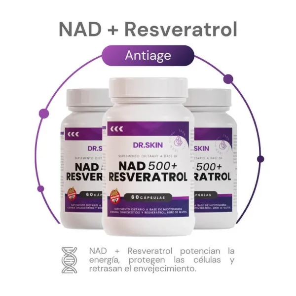 NAD+ con Resveratrol