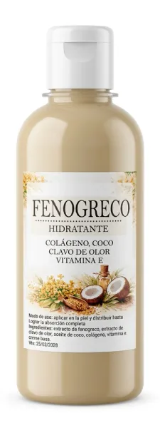 Crema con Fenogreco
