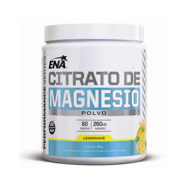 Citrato de magnesio en polvo