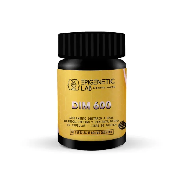 Dim 600 x 60 Capsulas de 600 mg sin TACC - Epigenetic Lab Mayoristas