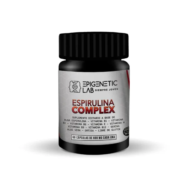 ESPIRULINA COMPLEX X 60 CAPSULAS DE 600 MG SIN TACC