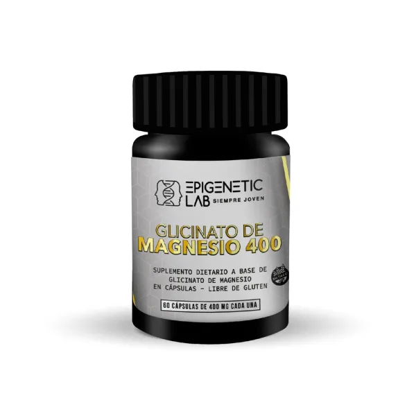 GLICINATO DE MAGNESIO 400 MG X 60 CAPSULAS SIN TACC