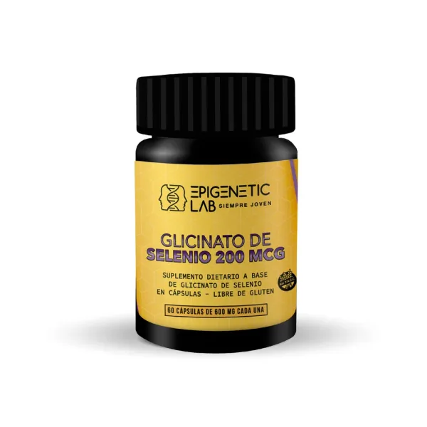 GLICINATO DE SELENIO X 60 CAPSULAS DE 600 MG SIN TACC