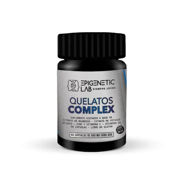 QUELATOS COMPLEX X 100 CAPSULAS DE 600 MG SIN TACC