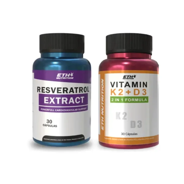 Extracto Resveratrol+ K2 D3 Extracto Premium