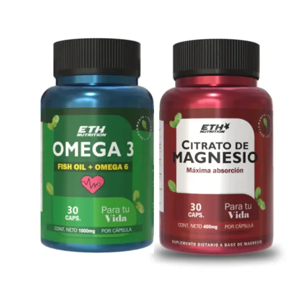 Omega 3 + Citrato de Magnesio