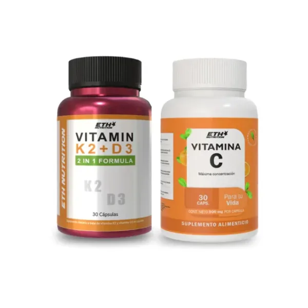 Vitamina C + K2 D3 Defensa Completa