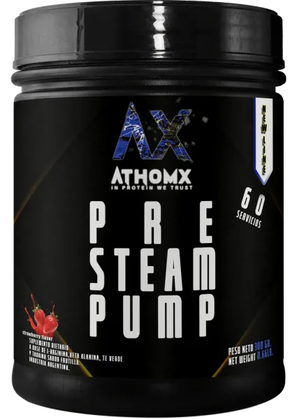 Pre Steam Pump AthomX Pre Entreno 60 Servings 300 Gr
