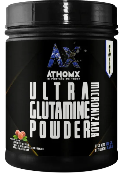 Ultra Glutamine Powder Micronized AthomX 60 Servings 300 Gr