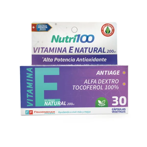 Nutri100 Vitamina E Natural