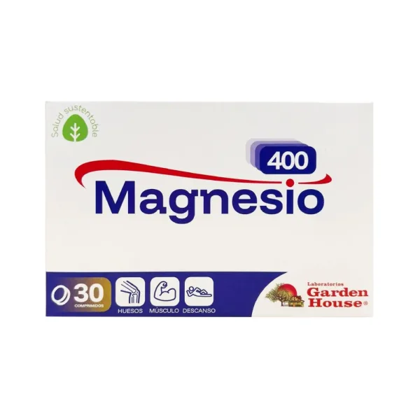 Magnesio 400 Garden House x 30 comp