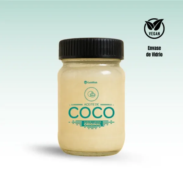 Aceite de Coco Virgen Vidrio x 350 ml