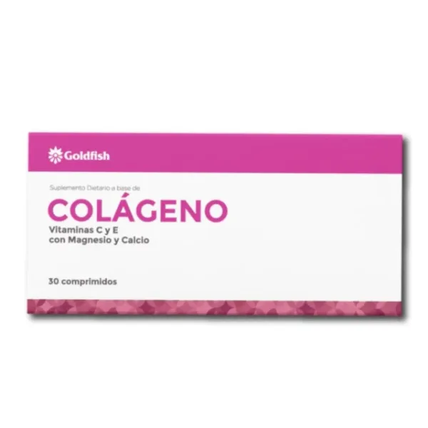 Colageno con Magnesio y Vitaminas C y E Blistera x 30 Comprimidos