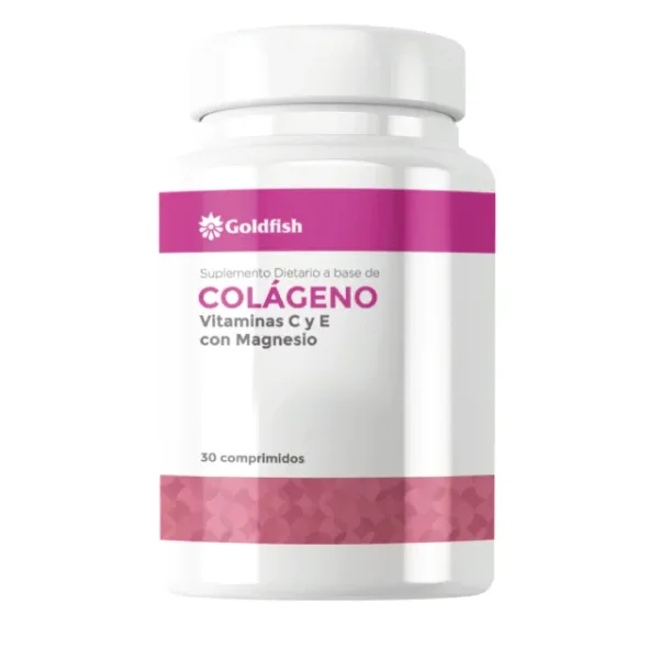 Colageno con Magnesio y Vitaminas C y E x 30 Comprimidos