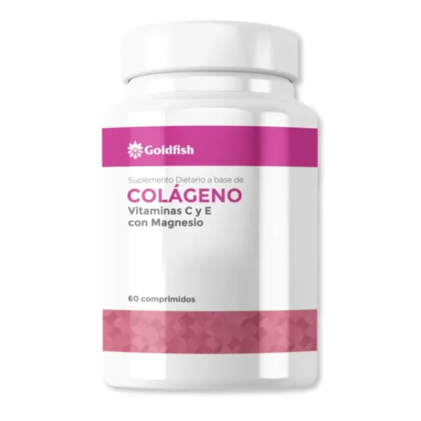 Colageno con Magnesio y Vitaminas C y E x 60 Comprimidos