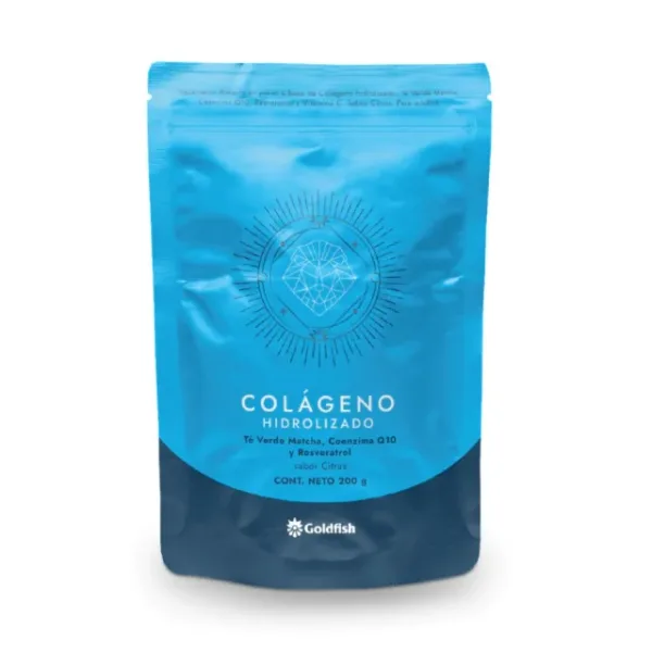 Colageno Hidrolizado con Matcha, Coenzima Q10 y Resveratrol Doypack Polvo x 200 g