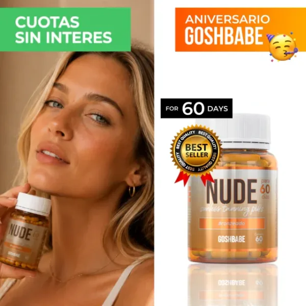 Vitaminas Bronceadoras Nude 2 Meses