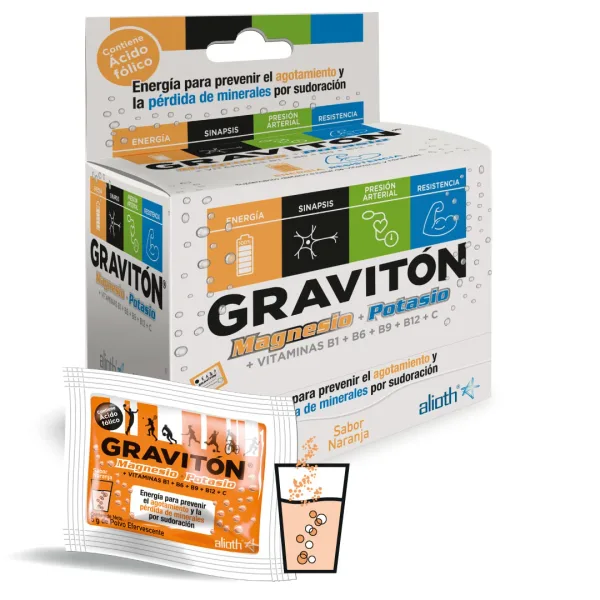 Gravitón Magnesio y Potasio