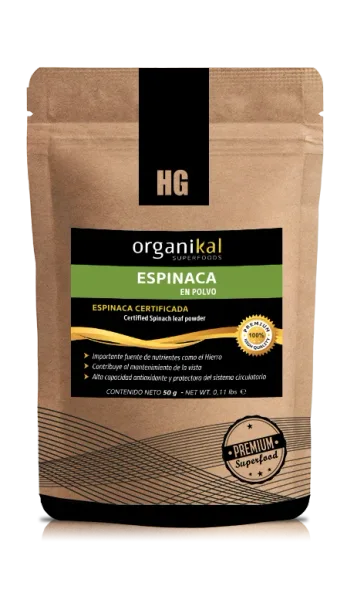 Organikal Superfoods Espinaca