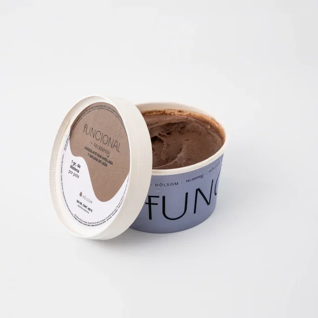 Helado Funcional Chocolate con Avellana y Melena de León