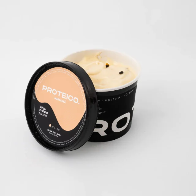 Helado Proteico Maracuyá