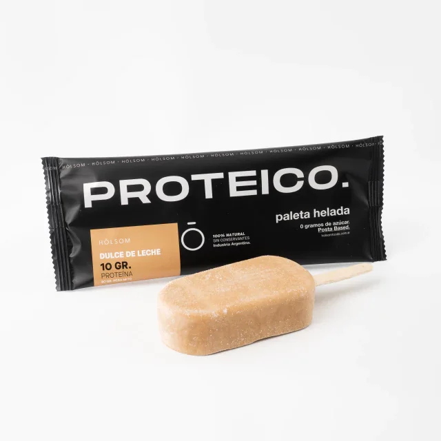 Paleta Proteica Dulce de Leche