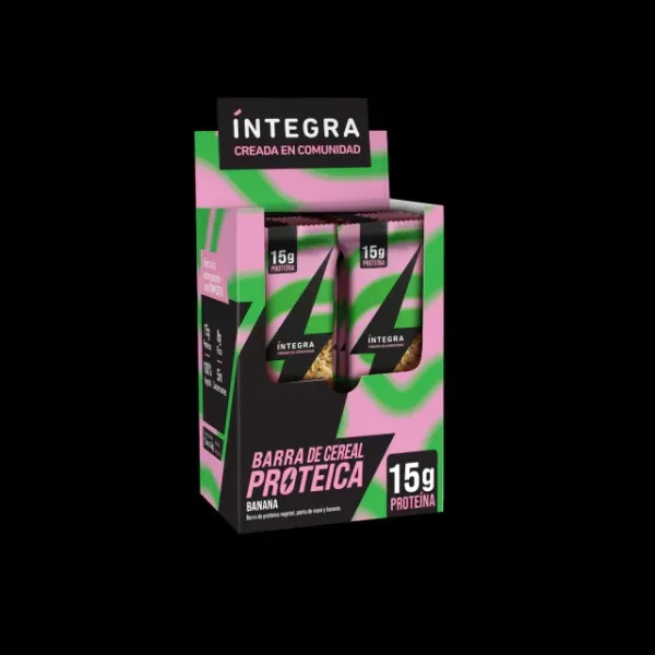 10 Barras Proteicas Banana