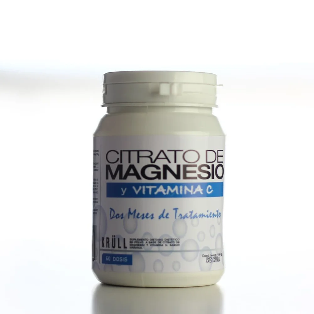 Citrato de Magnesio + Vitamina C