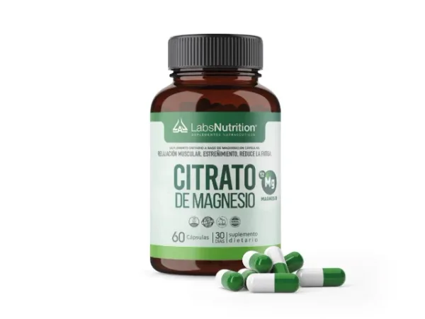 Citrato de Magnesio 400 mg (60 capsulas)