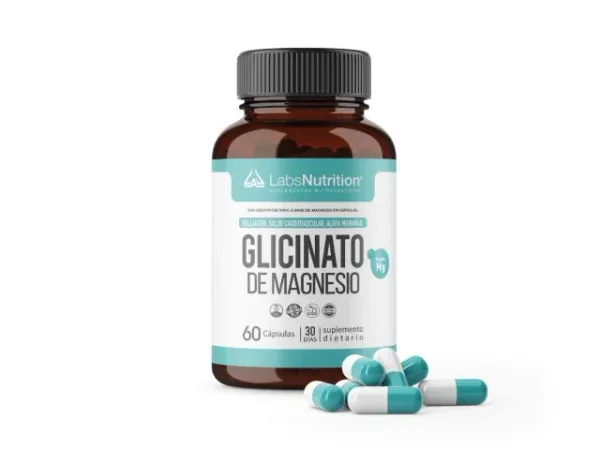 Glicinato de Magnesio 500 mg (60 caps)