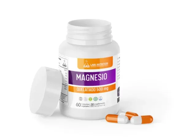 Magnesio Quelatado 400 mg (60 capsulas)