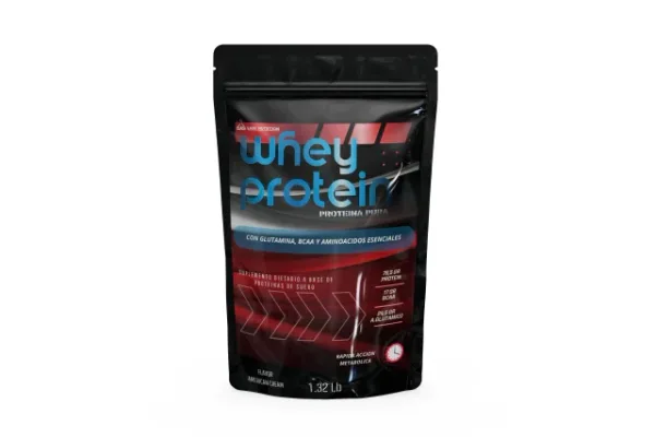 Whey Protein Glutamina + BCAA (1 kg/600 grs)