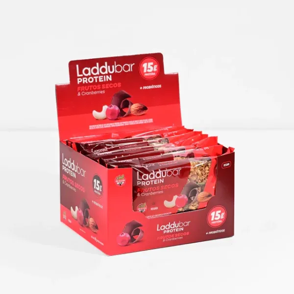 Laddubar Protein - Frutos Secos & Cranberries