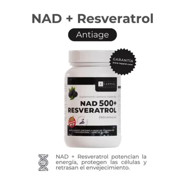 Nad + Resveratrol / Antienvejecimiento!
