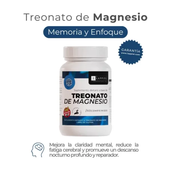 Treonato de magnesio / Memoria y Enfoque