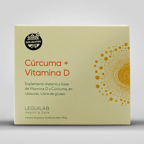 Cúrcuma + Vitamina D3 Leguilab :: Health & Care